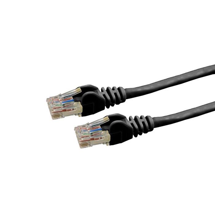 High-Speed Cat6 Ethernet Cable 5M (16.4ft) - Black UTP Network Patch Cord for Gaming, Streaming & Home Office - Premium RJ45 LAN Cable for Fast Internet & Reliable Connectivity