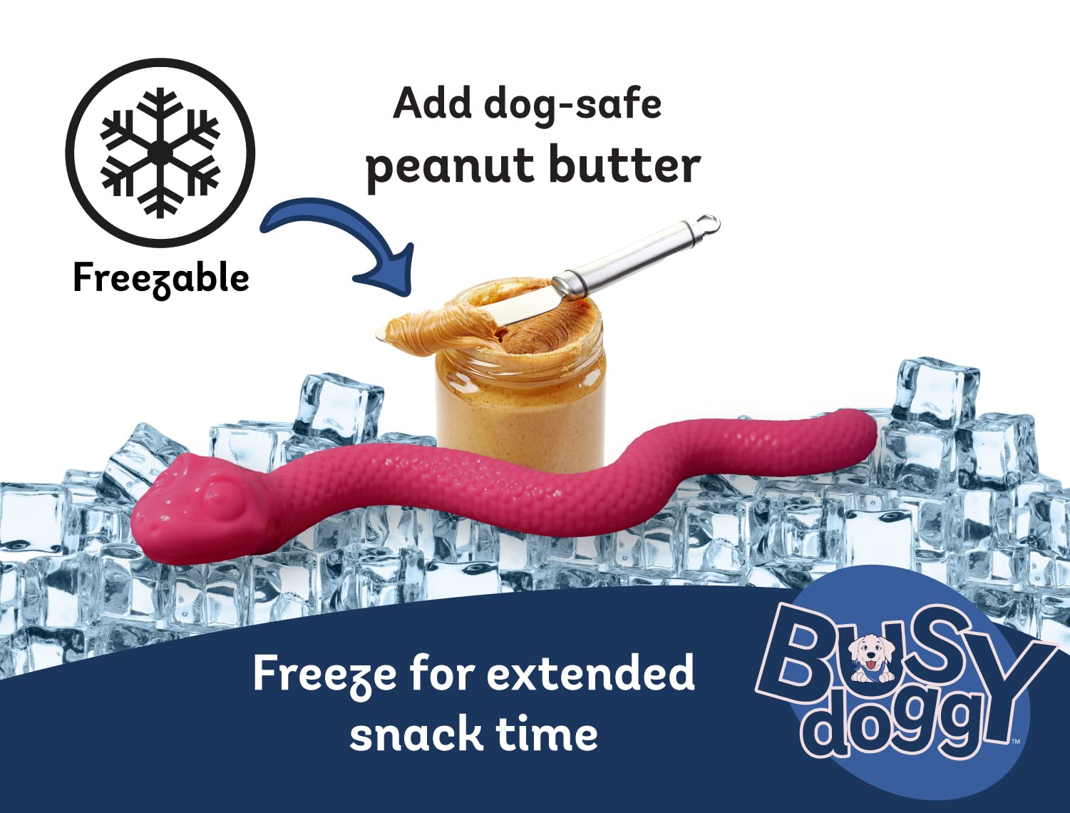 Interactive Snake Treat Dispenser Dog Toy with Squeaker - Fun Puzzle Feeder for Mental Stimulation & Training - Perfect for Small, Medium & Large Dogs - Indoor & Outdoor Playtime Enrichment