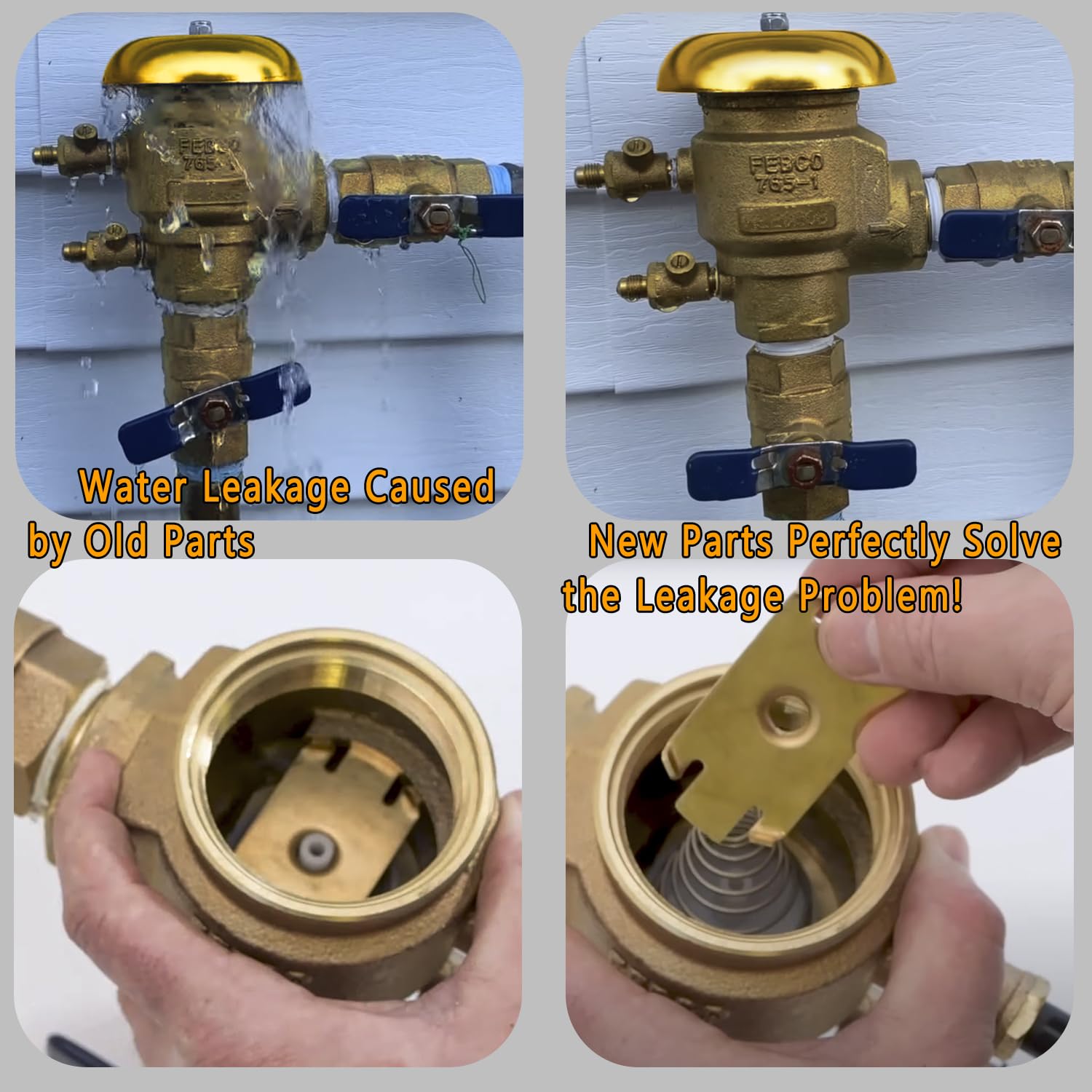 Febco 765 Brass Retainer Clip - Compatible with 1