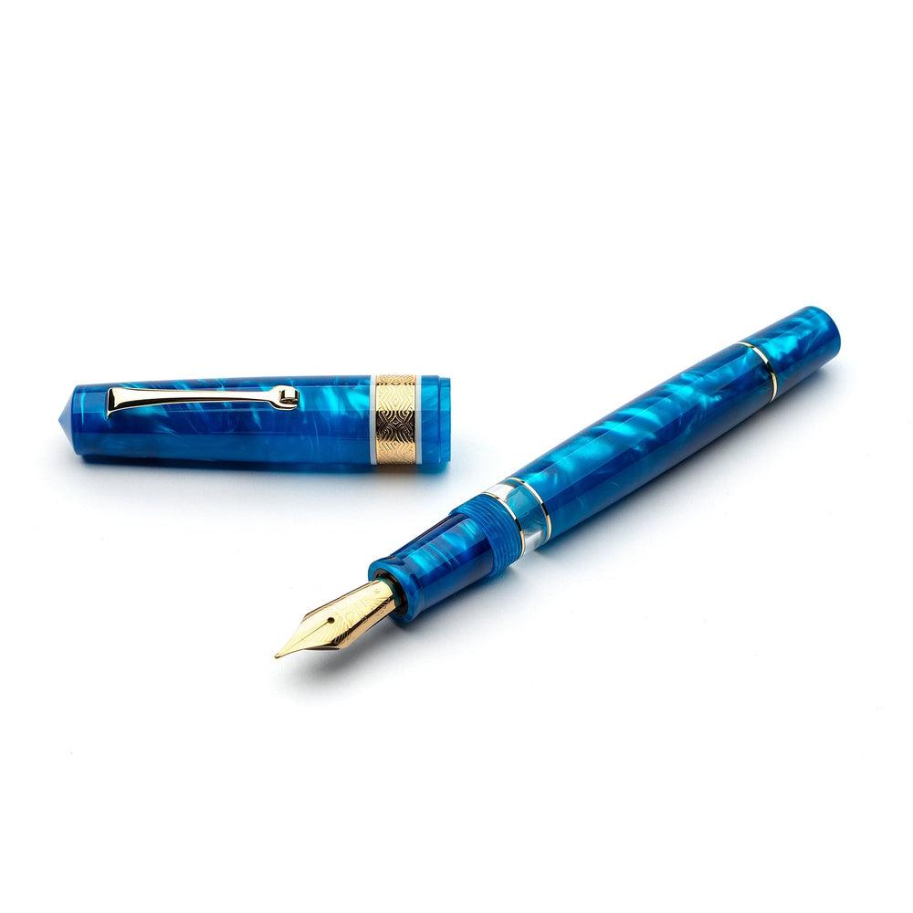 Leonardo Momento Magico Fountain Pen - Premium Stainless Steel Nib, Elegant Design for Smooth Writing - Perfect for Calligraphy, Journaling & Professional Use