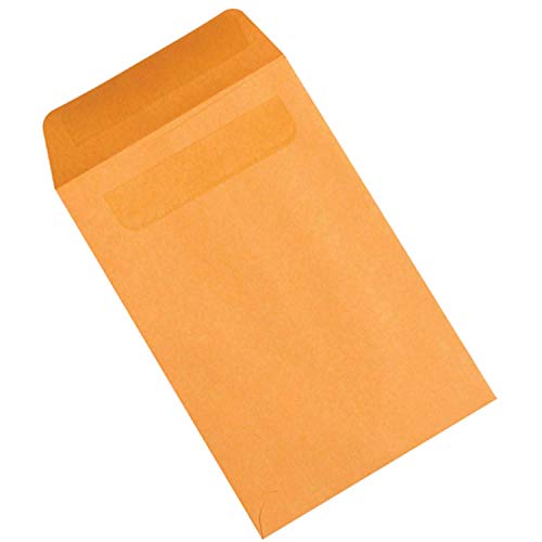 EN1040 Kraft Envelopes 6x9 Inches - Eco-Friendly Mailing & Shipping Supplies for Business, Office, and Home Use - Perfect for Letters, Bills, and Documents
