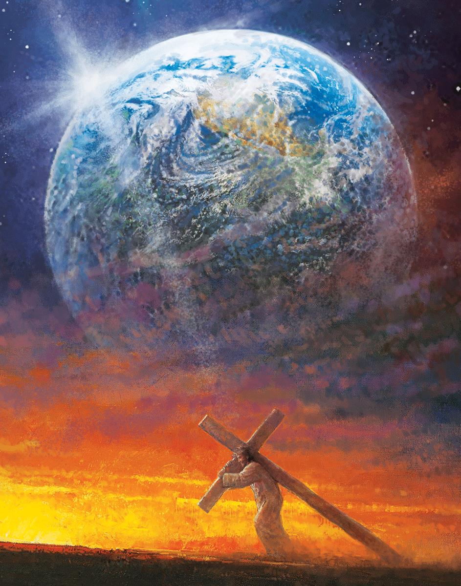 Behold, The Lamb of God - Religious Wall Art Decor for Home & Church - Perfect for Christian Faith Inspiration & Worship Spaces