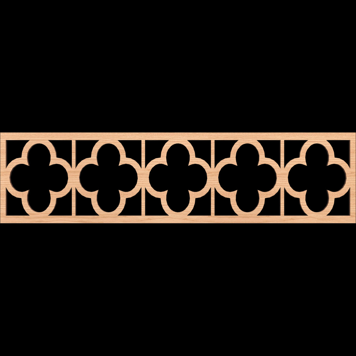 Woodall Fretwork Moulding - Decorative Wood Trim for Home & Furniture | Perfect for DIY Projects, Wall Decor, and Cabinet Accents