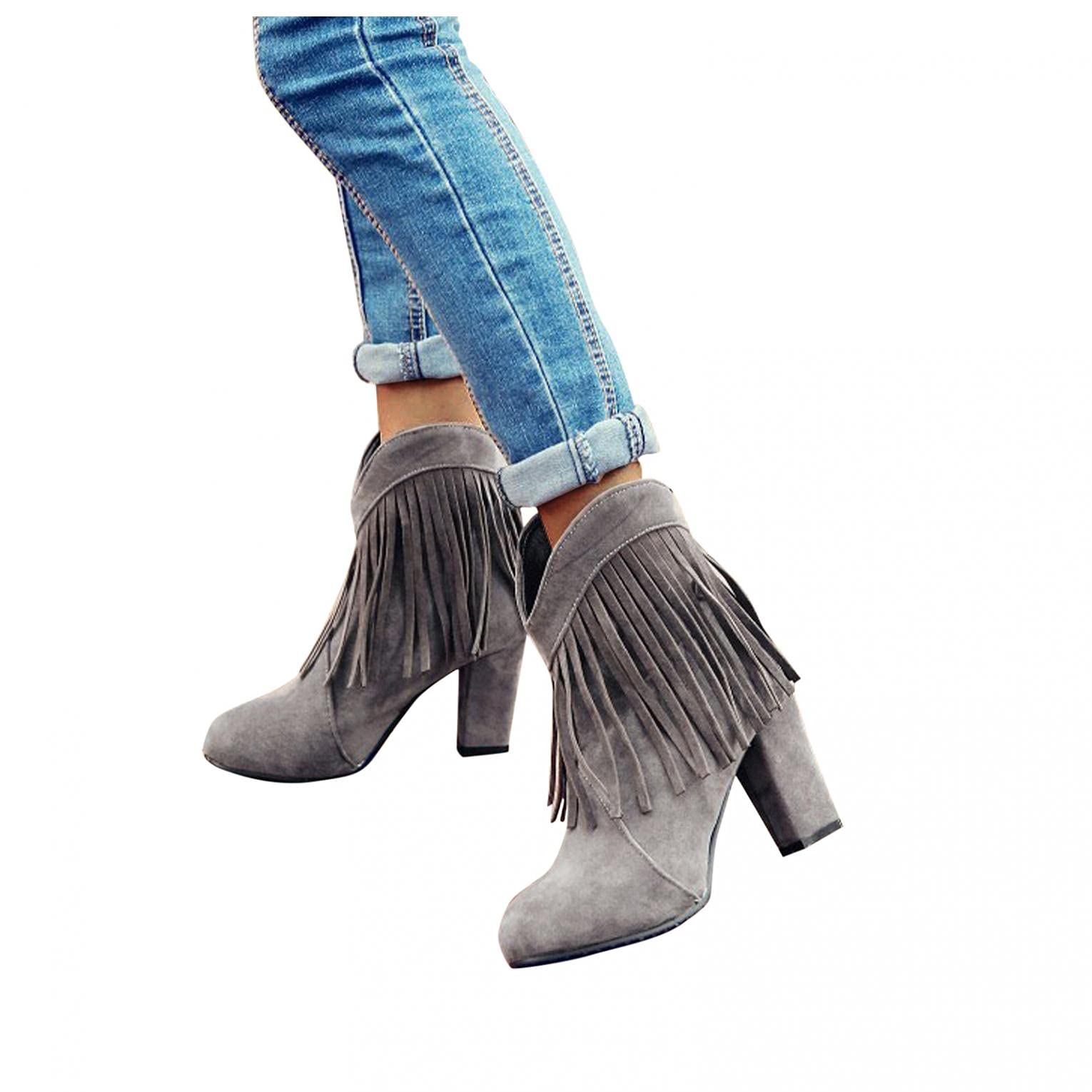 Stylish Women's Platform Ankle Boots - High Heel Peep Toe Leather Combat Booties with Wedge for Fashion & Night Out | Perfect for Party, Club, Date Night and Casual Wear