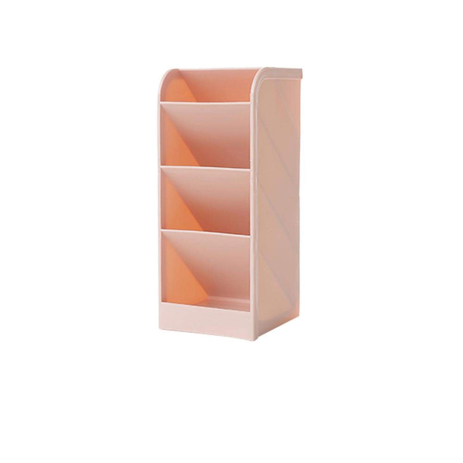 Tyenaza 4-Layer Pink Storage Box - Desk Organizer for Stationery, Office Supplies & Home Decor - Perfect for Office, School & Craft Room Organization