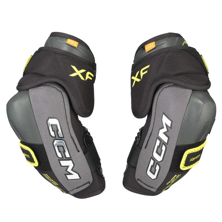 CCM Tacks XF Junior Hockey Elbow Pads - Protective Gear for Youth Ice Hockey Players - Perfect for Games, Practices & Training Sessions