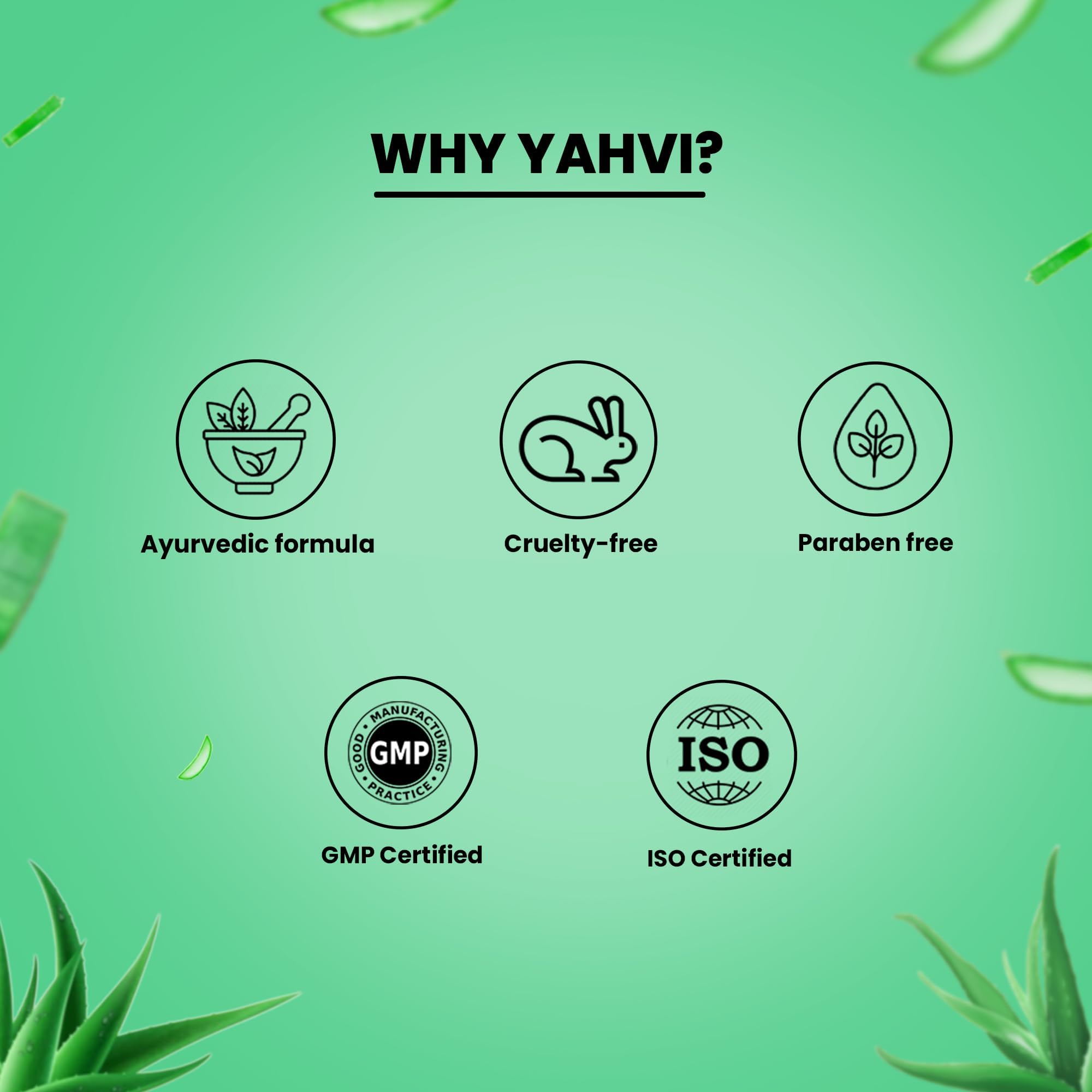 Yahvi Aloe Vera Gel with Glycerin - 100% Natural & Pure for Face, Skin & Hair Care - Moisturizes, Brightens Skin & Reduces Dandruff - Paraben-Free, Cruelty-Free, Fragrance-Free - 200ml - Perfect for Daily Skincare Routine, Sunburn Relief & Hair Hydration