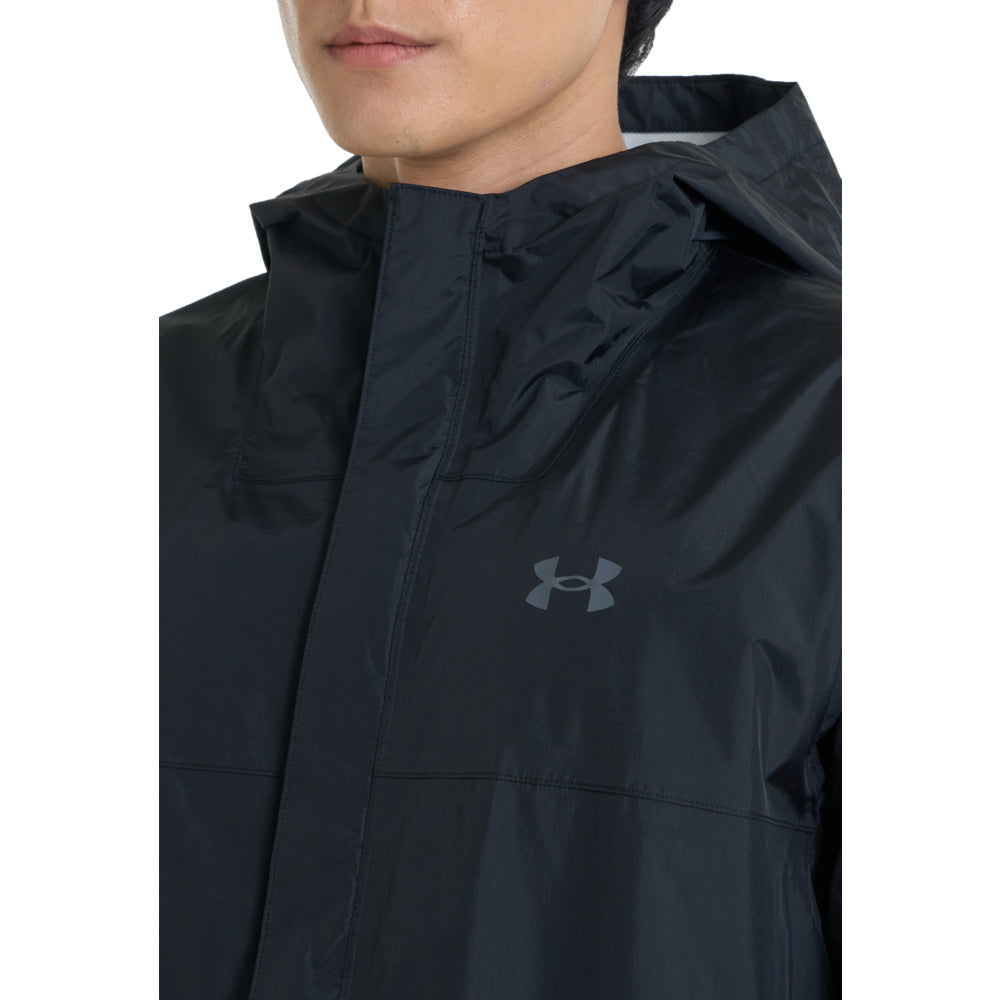 Men's Under Armour Stormproof 2.0 Waterproof Rain Jacket - Lightweight Windproof Outdoor Jacket for Hiking, Running & Travel
