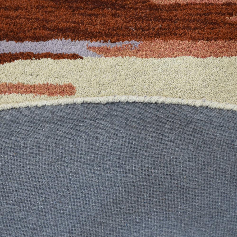 Hand Tufted Reflection Rug - Soft & Durable Modern Area Rug for Living Room, Bedroom, Office - Non-Slip Backing for Home Decor