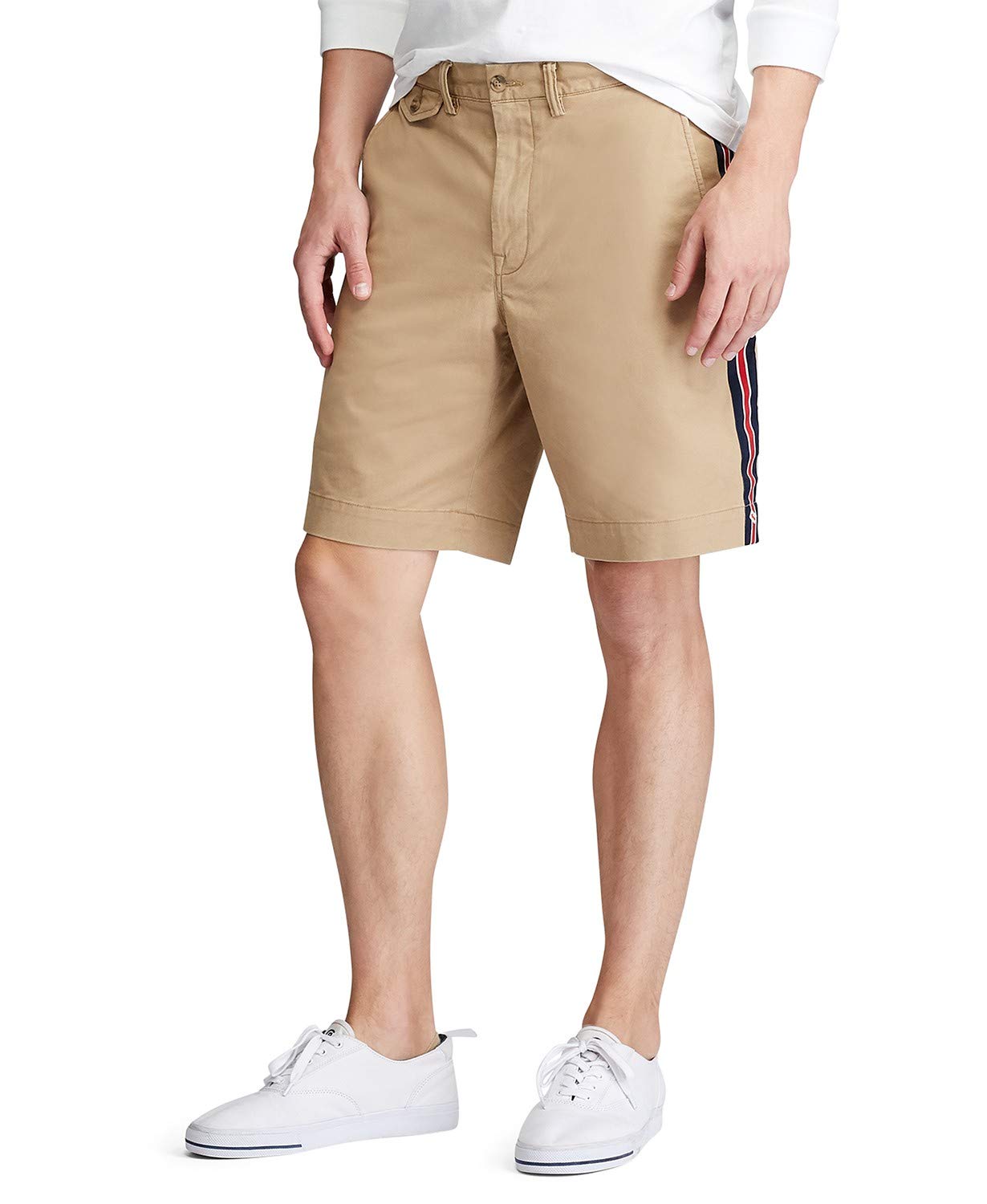 Polo Ralph Lauren Men's Classic Fit Linen Blend Shorts - Comfortable Casual Summer Shorts for Men | Perfect for Beach, Vacation & Outdoor Activities