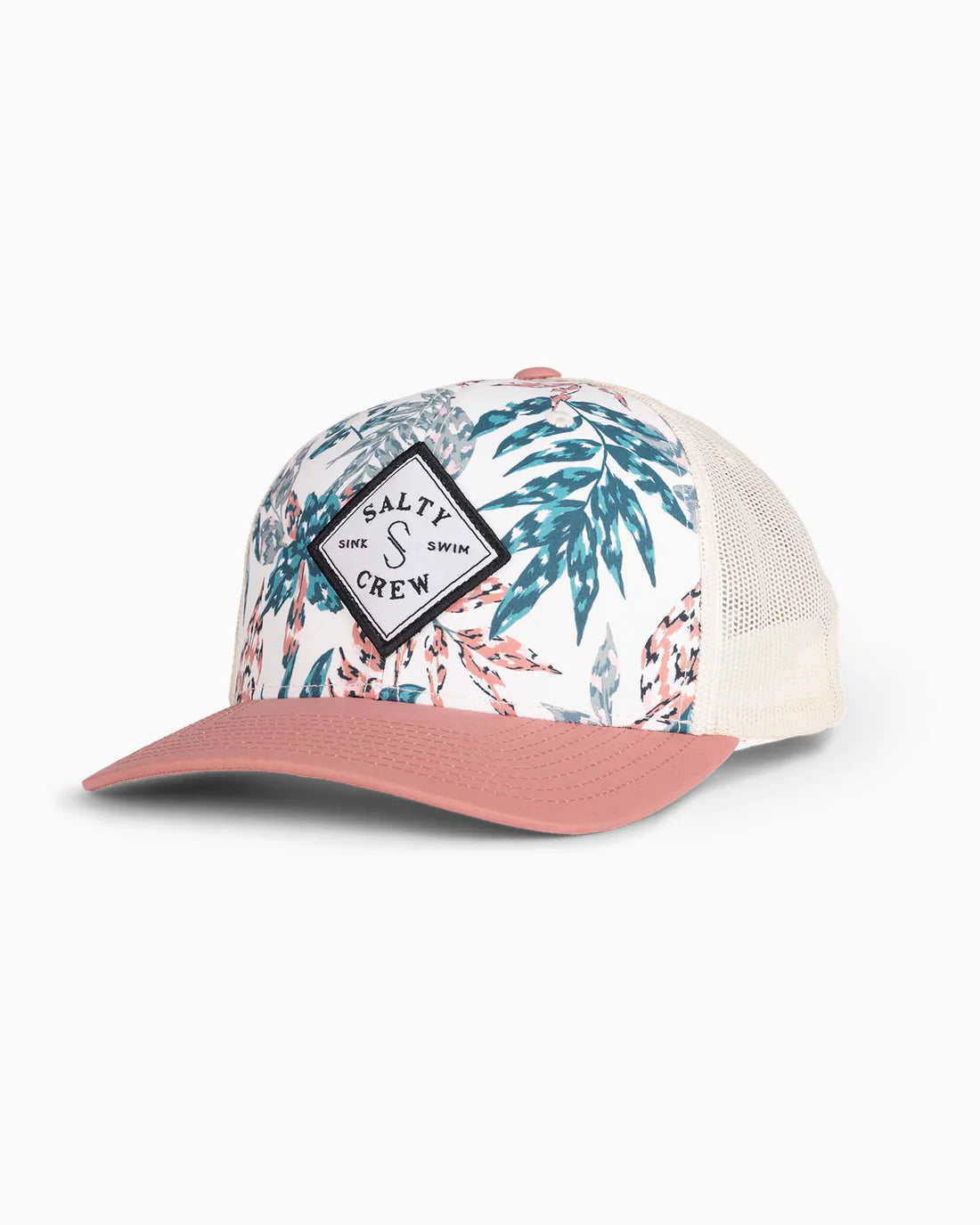 Salty Crew Sealine Women's Retro Trucker Hat - Vintage Style Adjustable Snapback Cap for Fishing, Boating & Outdoor Activities