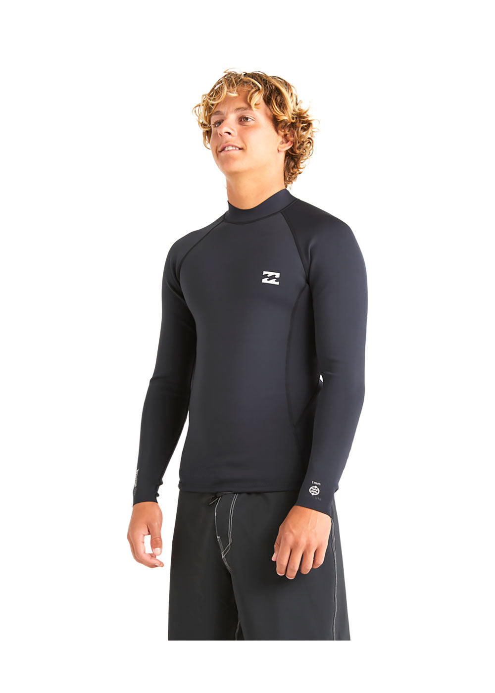 Billabong Men's 1mm Absolute Natural Long Sleeve Jacket - Surfing, Diving & Water Sports Wetsuit Top