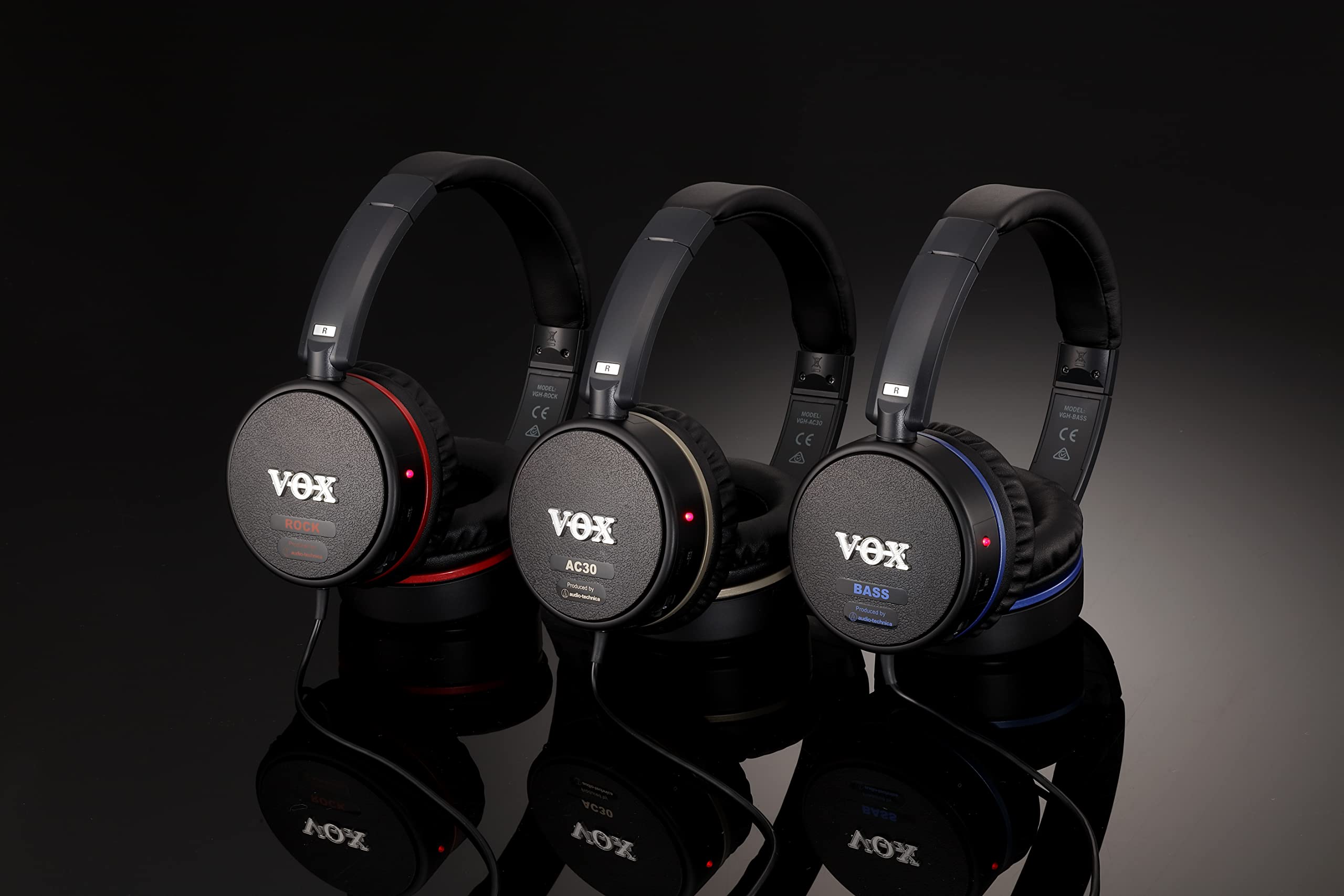 VOX VGH Series Bass Guitar Amplifier Headphones - Professional Bass Headphones for Practice & Recording | Perfect for Home Studio, Live Performance & Music Production