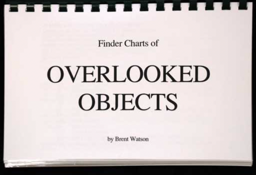 Brent Watson's Finder Charts for Overlooked Objects - Stargazing Guide for Amateur Astronomers & Celestial Observation
