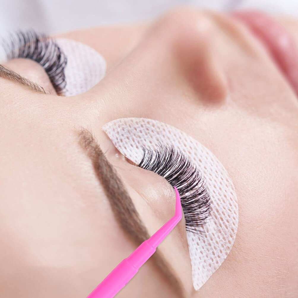 Beaupretty 60pcs Eyelash Extension Kit - Professional Lash Brushes, Grafting Tools & Lift Pads for False Eyelashes Application - Perfect for Salon, Home Use & Makeup Artists (Includes Plastic Eyelash Comb)