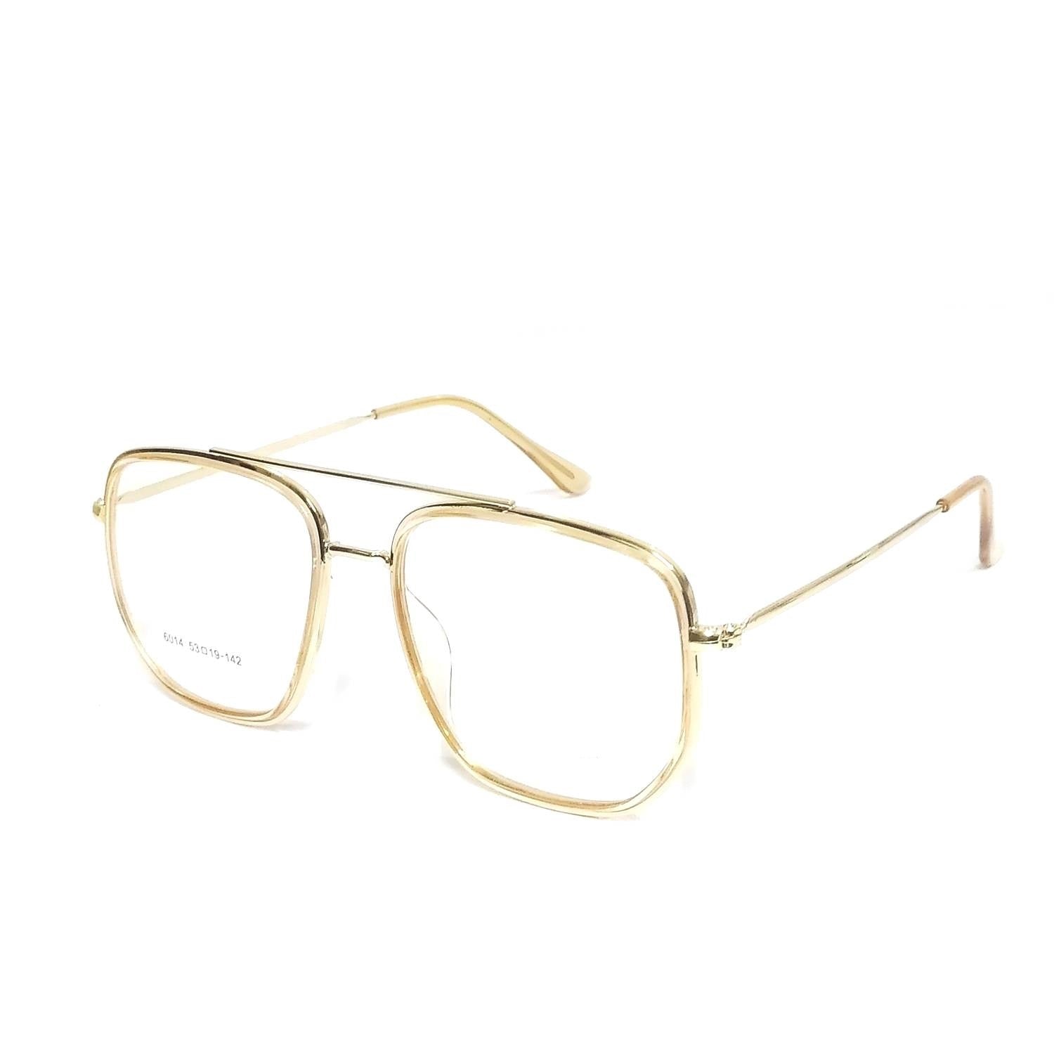Trendy Aviator Bifocal Multifocal Progressive Full Frame Prescription Eyeglasses for Men & Women - Perfect for Reading, Driving & Computer Work
