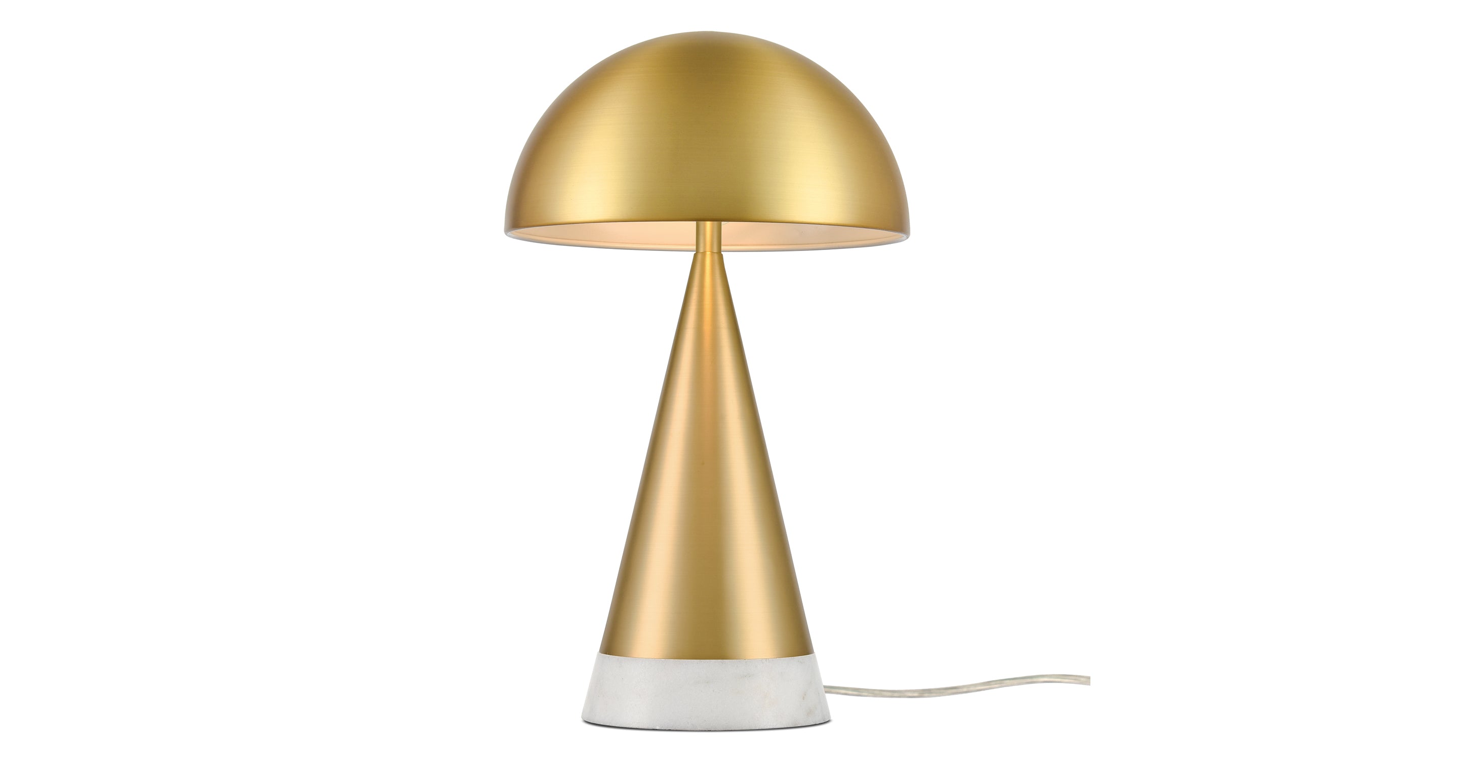 Modern Baby Table Lamp - Soft Night Light for Nursery, Kids Room & Bedroom - Dimmable LED Nightlight for Safe & Comfortable Sleep (White)