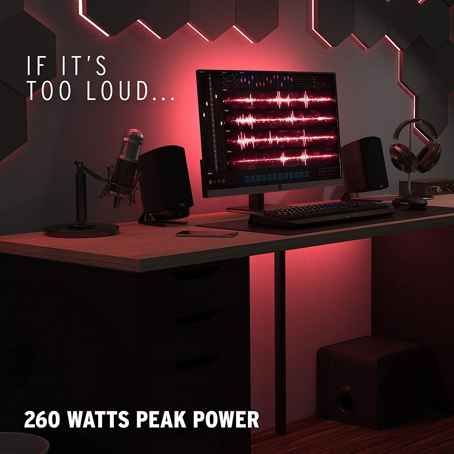 Klipsch ProMedia 2.1 THX Certified Computer Speaker System - Premium 2.1 Channel PC Speakers with Deep Bass for Gaming, Movies & Music - Perfect for Home Office, Desktop & Computer Setup (Black)