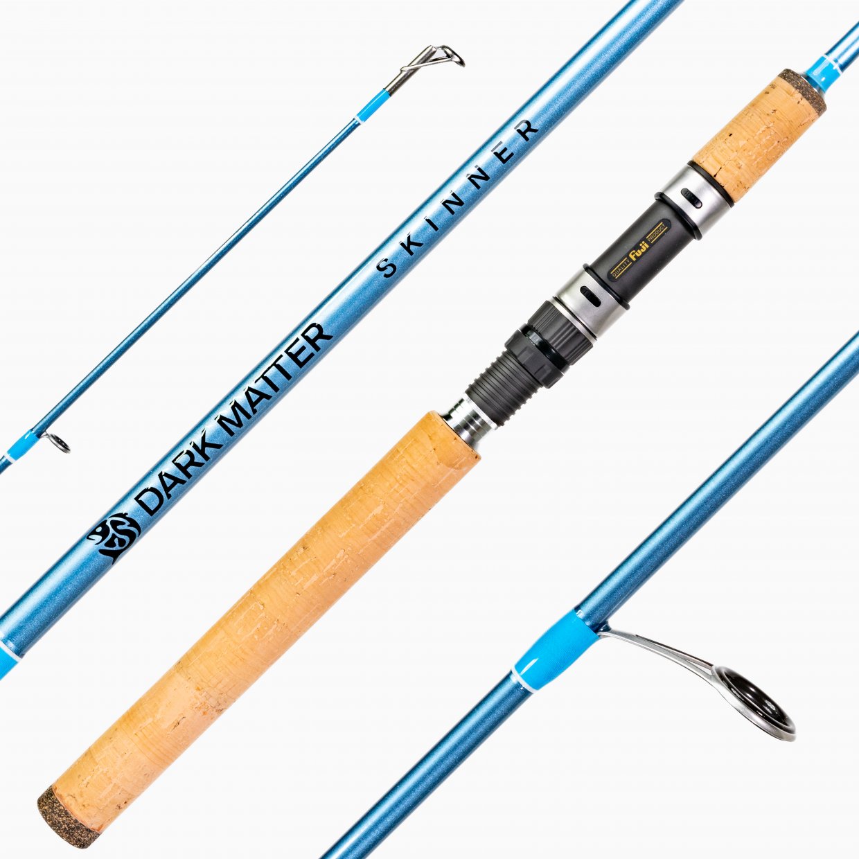 Dark Matter John Skinner Jig & Bounce Spinning Rods - Premium Fishing Rod for Bass, Walleye & Saltwater - Perfect for Casting Jigs, Soft Plastics & Live Bait