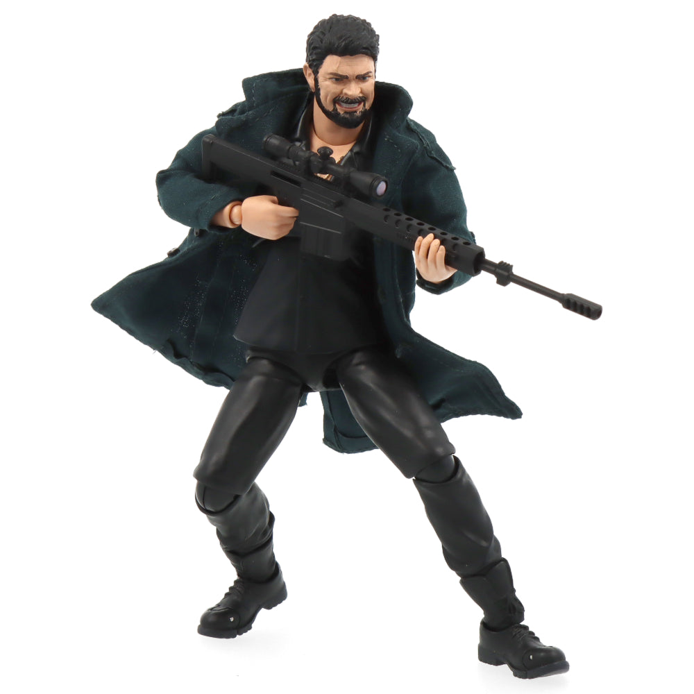 MAFEX The Boys Action Figure - Billy Butcher Collectible Toy for Fans & Collectors | Perfect for Display, Cosplay, and Gift Giving