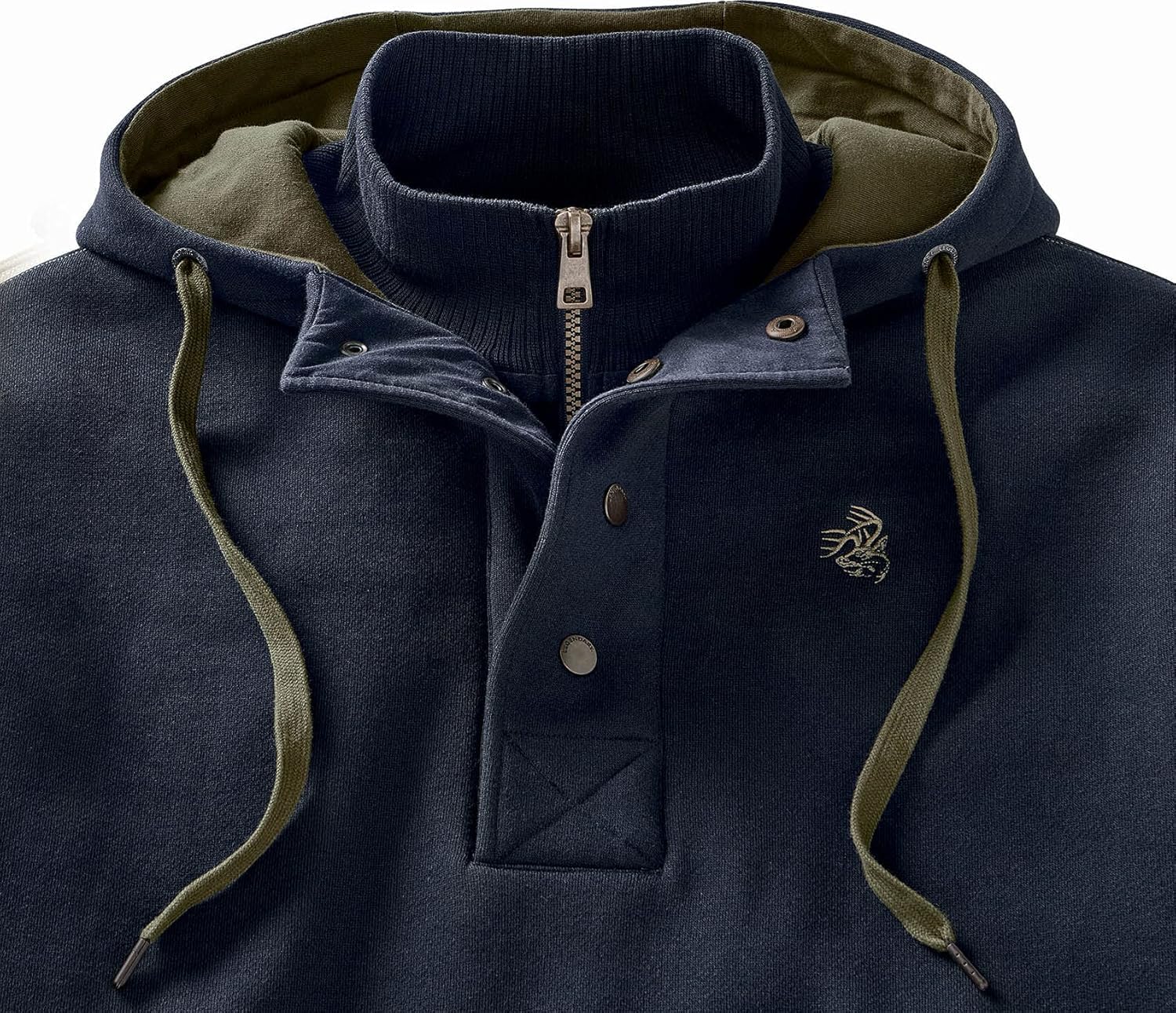 Legendary Whitetails Men's Tough as Buck Action Hoodie - Durable Outdoor Hunting Jacket for Cold Weather - Perfect for Camping, Hiking & Outdoor Adventures