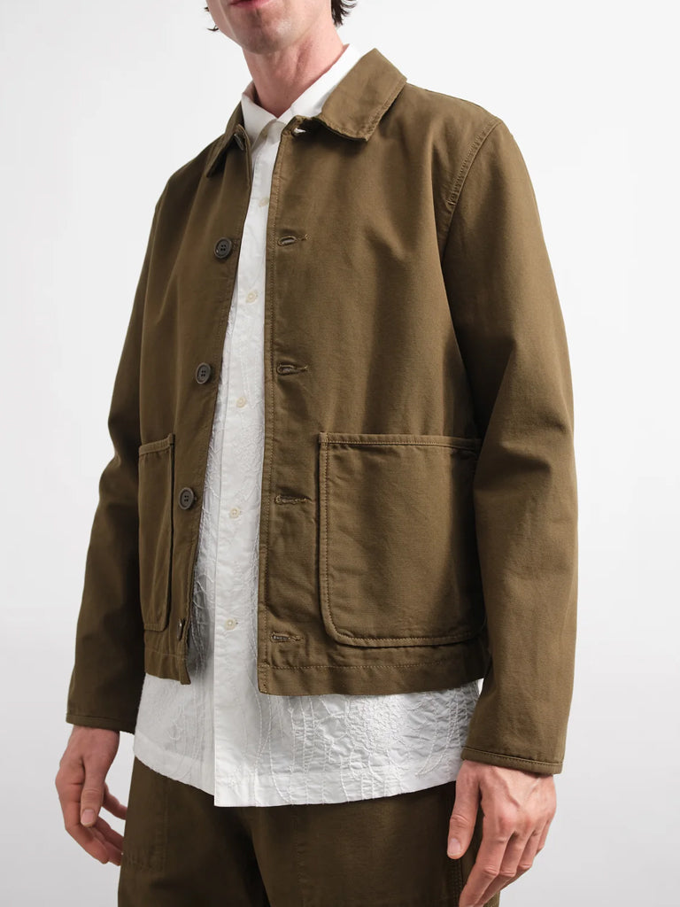 YMC Olive Green Groundhog Jacket - Waterproof & Windproof Outdoor Jacket for Hiking, Camping, and Winter Adventures
