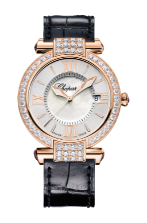 Chopard Imperiale Quartz 18K Rose Gold & Diamonds Women's Luxury Watch - Elegant Timepiece for Formal Events & Special Occasions