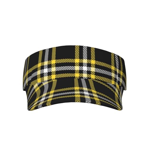 Black Yellow Plaid Tartan