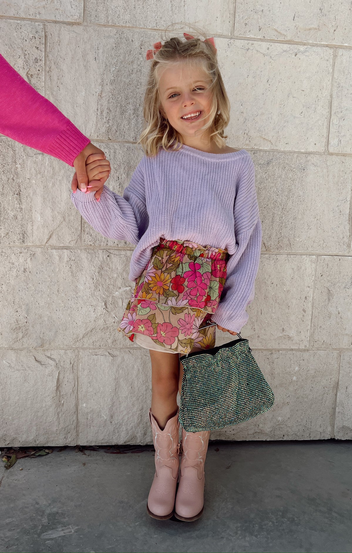 Mini Aiden Skirt - Carnaby Floral Print | Women's Casual Flowy Midi Skirt | Perfect for Spring, Summer & Vacation Outfits