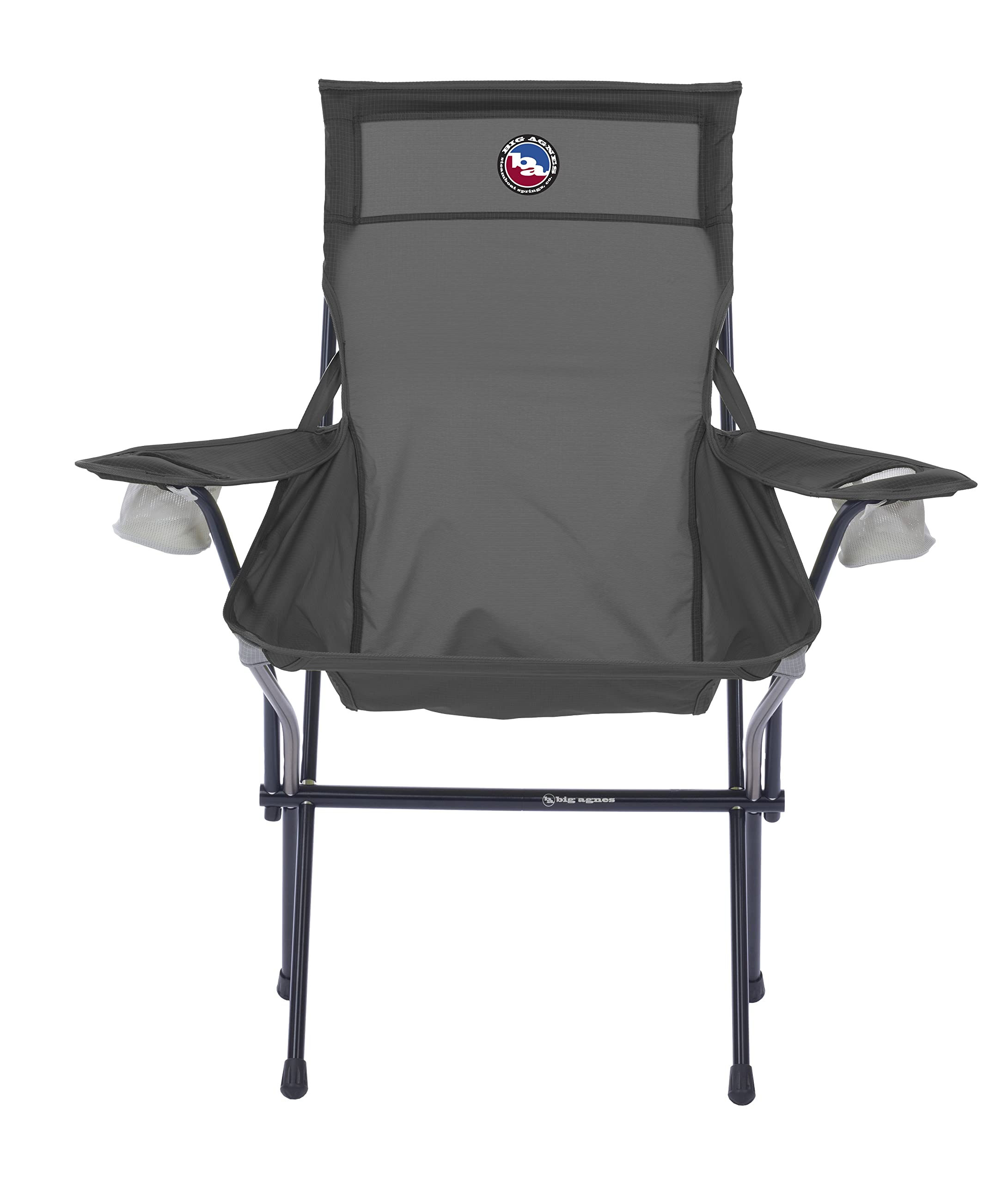 Big Agnes Big Six Armchair - Ultra Comfortable Camping Chair with Built-in Cup Holders | Tall Back Support & Wide Seat | Lightweight, Packable & Quick Setup | Perfect for Backpacking, Hiking, Beach & Outdoor Adventures | Durable for Picnics, Tailgating & Camping Trips