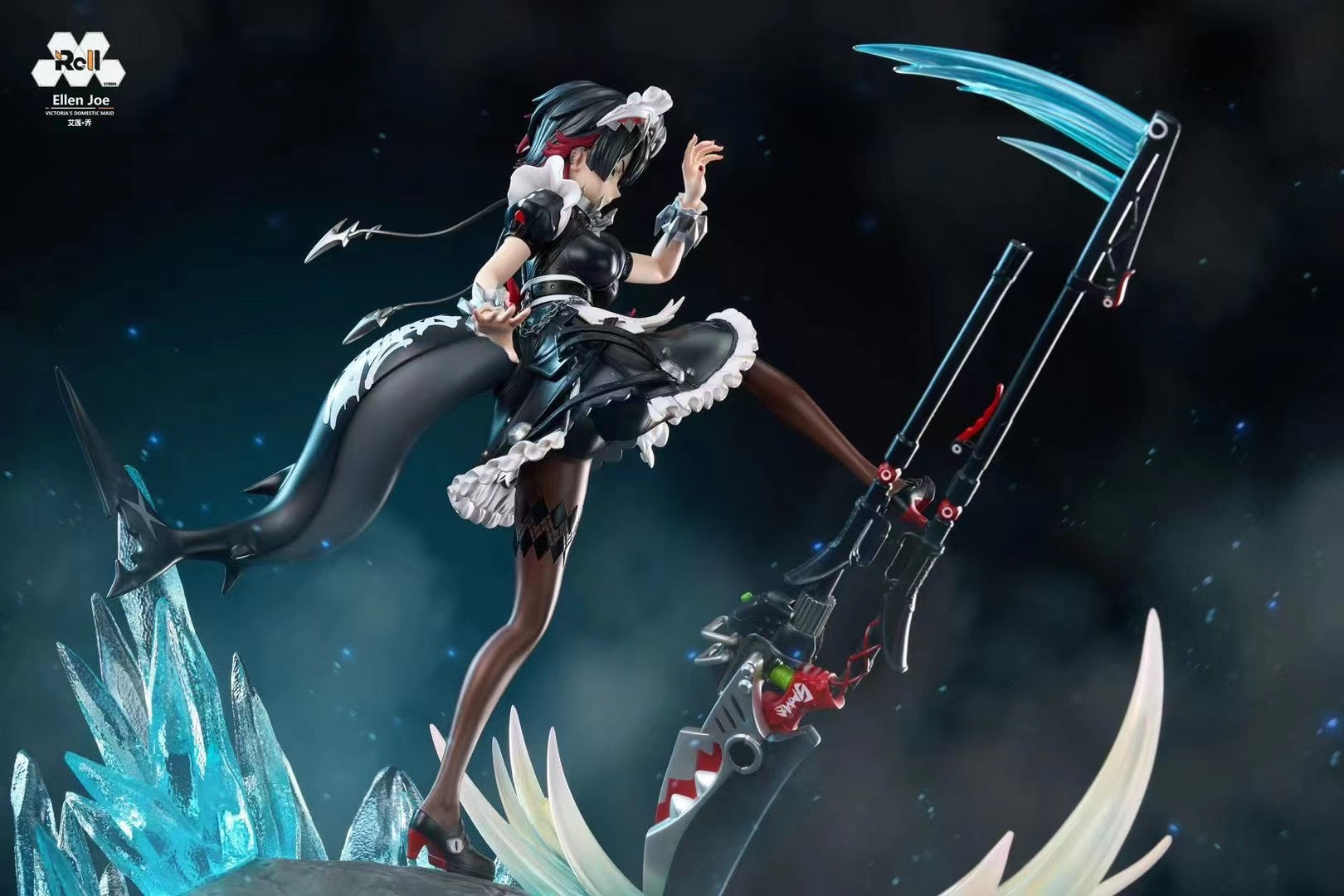 Roll Studio Zenless Zone Zero Ellen Joe Action Figure - Collectible Anime Character Statue for Fans | Perfect for Display, Gaming Setups, and Anime Merchandise Collections