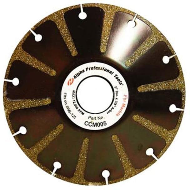 Premium Alpha Contour Blade for Marble Cutting - Professional Stone Fabrication Tool for Countertops, Tiles & Sculpting - Perfect for DIY Projects & Professional Use