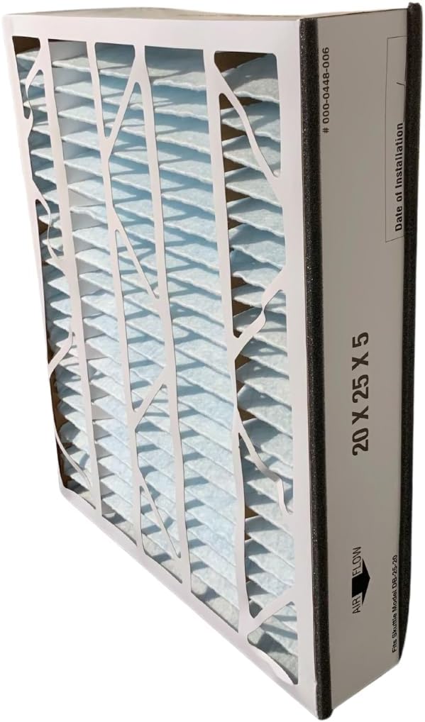 Skuttle 000 0448 006 Replacement Air Filter - MERV 11, 25x20x5 Furnace Filters, 2-Pack - Perfect for Home HVAC Systems & Air Purifiers