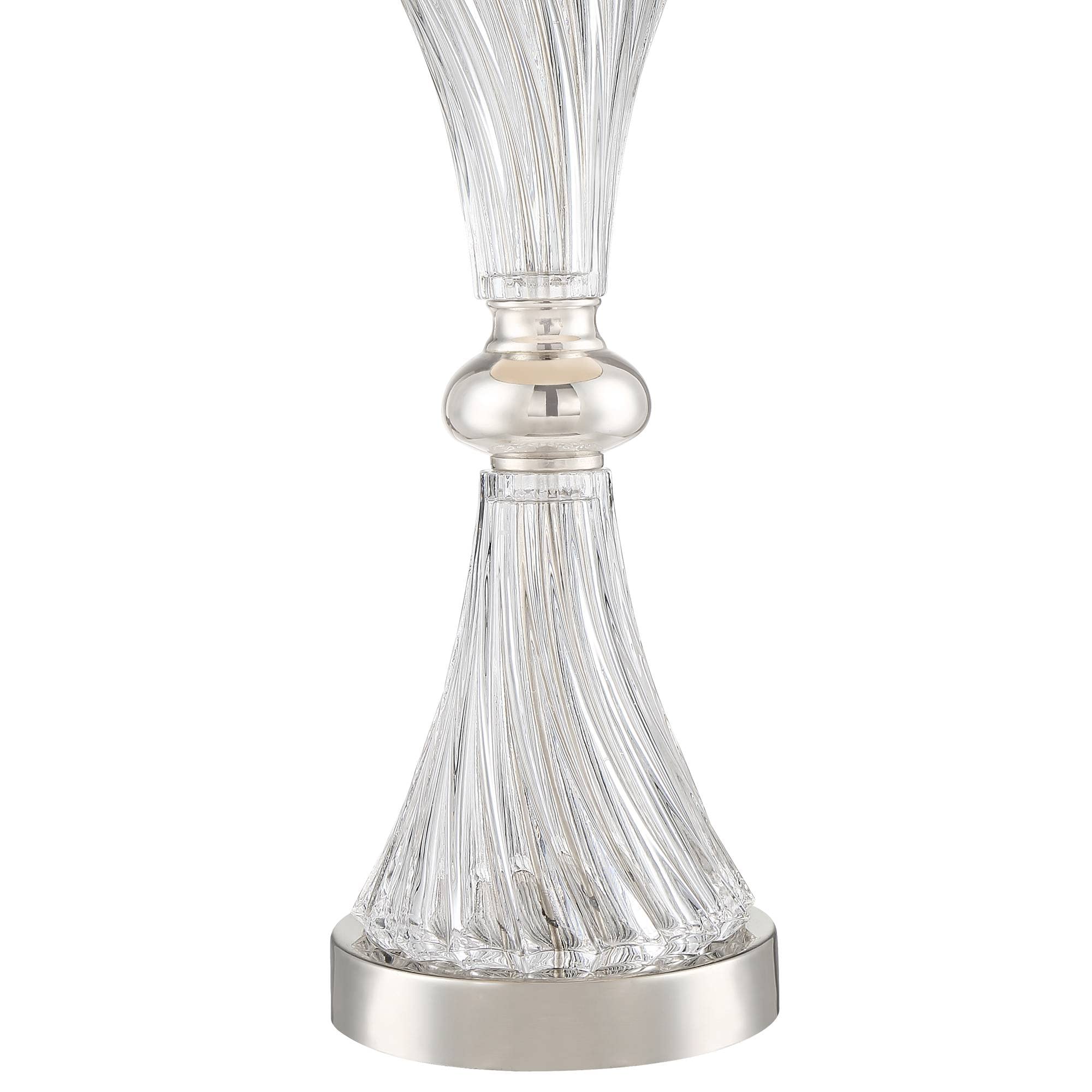 Regency Hill Luca Modern Table Lamps - Set of 2, 25.5