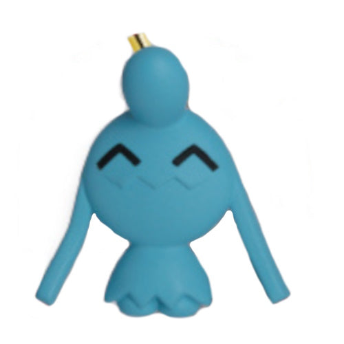 Pokemon Psychic Type Petanko Mascot Keychain - 1 Inch Collectible Figure by Takara Tomy - Perfect for Backpacks, Key Rings & Anime Fans Gifts