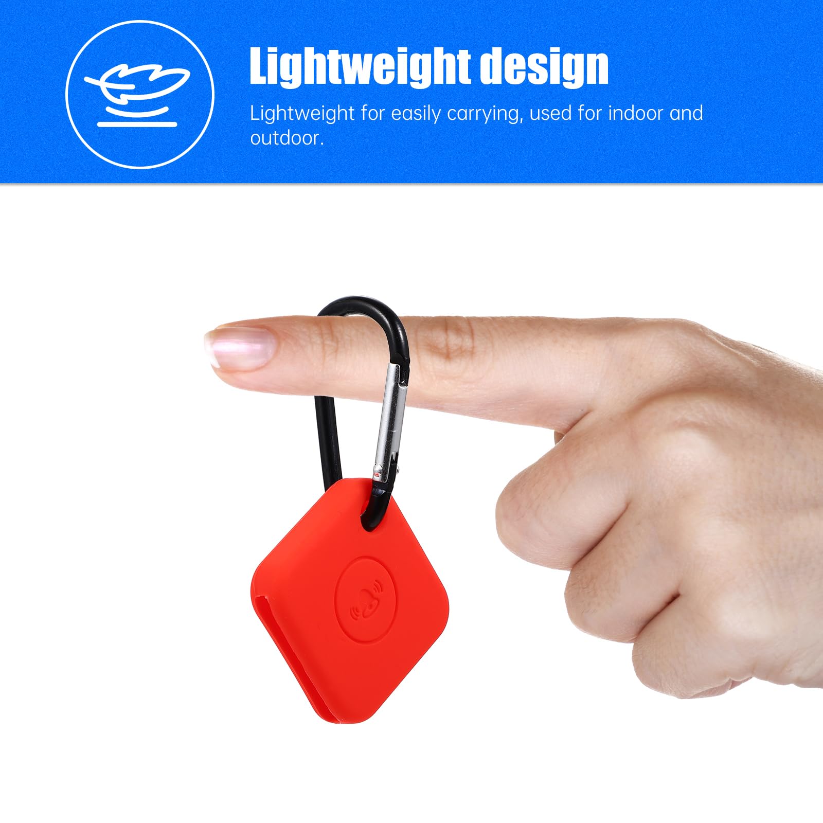 HEMOTON 3-Pack Silicone Case for Tile Mate - Anti-Scratch Protective Cover with Keychain | Durable Phone & Key Finder Shell | Perfect for Travel, Home, and Office Organization