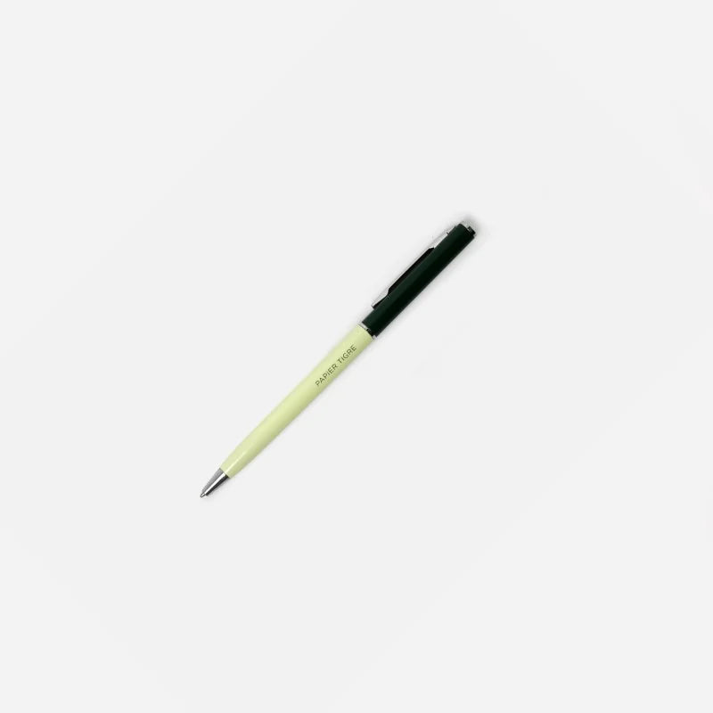 Premium Ballpoint Pen - Pine Tree & Light Green Design - Smooth Writing for Office, School & Gifts