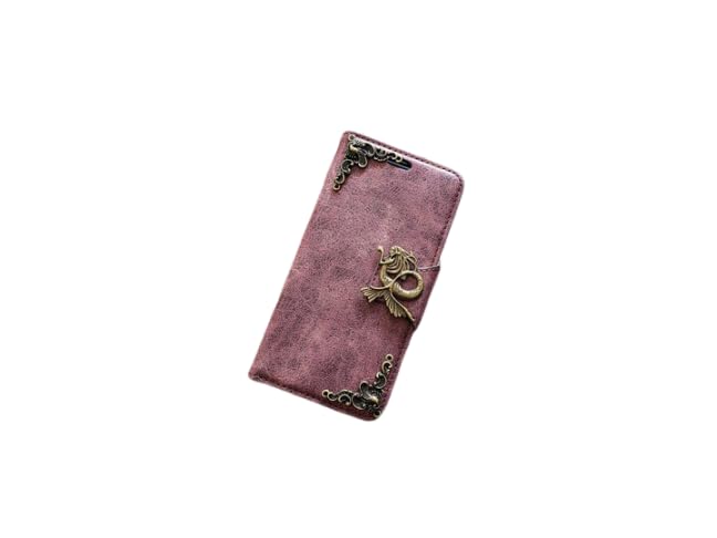Premium Mermaid Print Leather Wallet Phone Case for iPhone X/XS/XR/11/12/13/14/15/16 Pro Max & Galaxy S24/S23/S22/S21/S20 Ultra/Note 20/10 Plus - RFID Blocking & Card Slots - Perfect for Everyday Use, Travel, and Business
