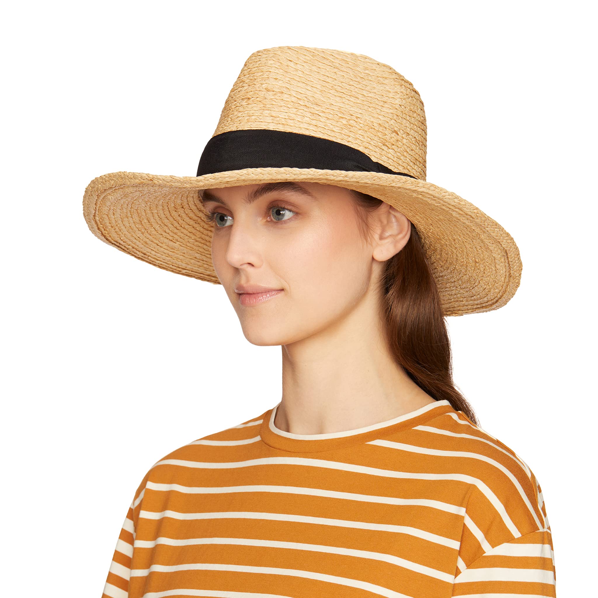 Tilley Women's Panama Hat - UPF 50+ Sun Protection, Lightweight & Breathable for Outdoor, Beach, and Summer Travel