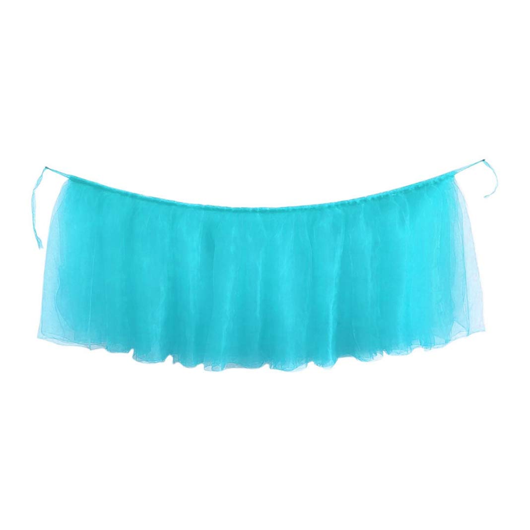 YURASIKU 1pc Tutu Table Skirt Cloth Cover - Elegant Party Decor for Birthday, Wedding, Baby Shower & Festive Events - Perfect for Table Decorations, Photo Backdrops & Special Occasions
