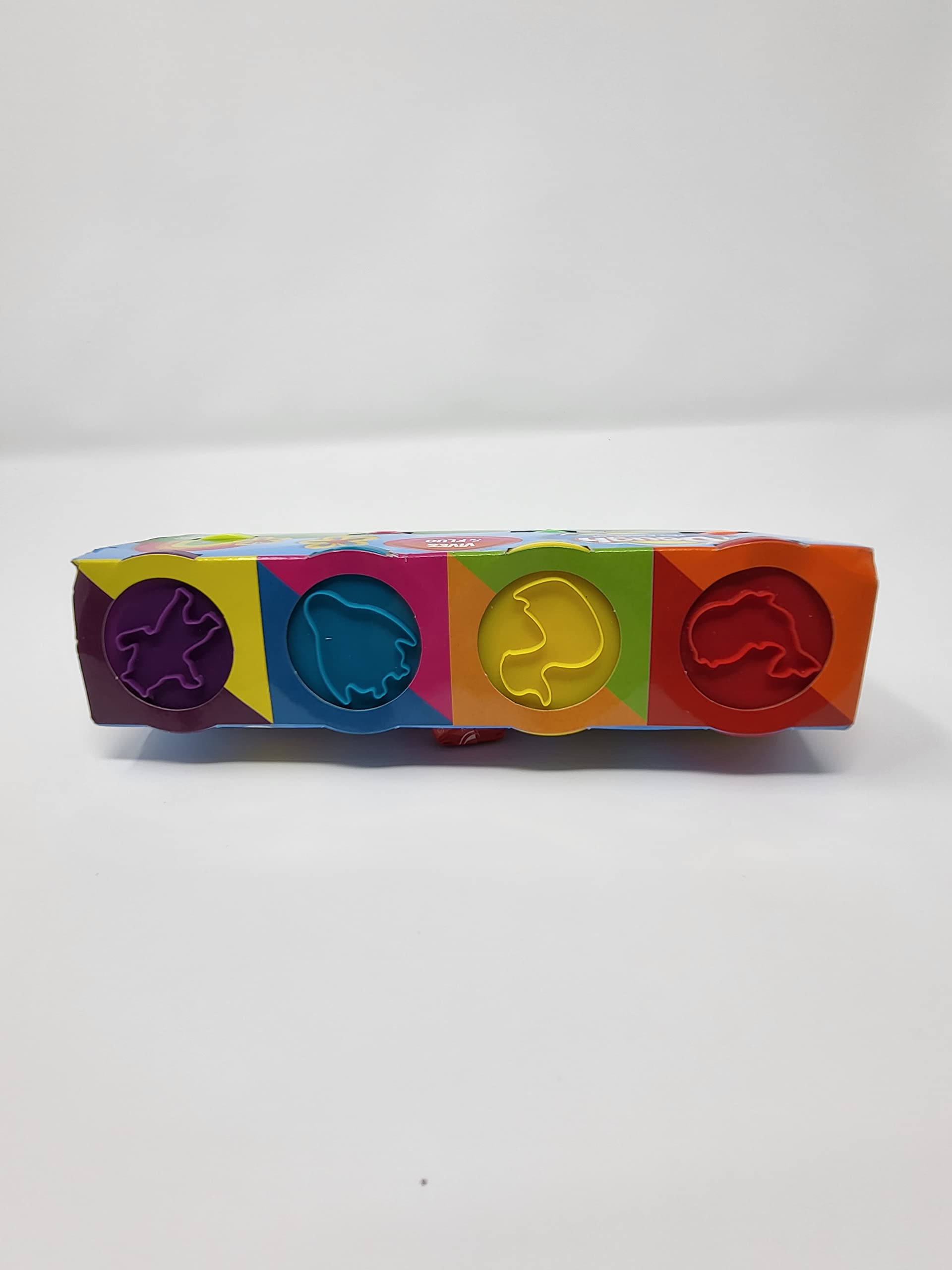 Greenbrier 8-Pack Modeling Dough Set - Primary & Neon Colors for Kids Arts & Crafts, Sensory Play, and Creative Learning Activities