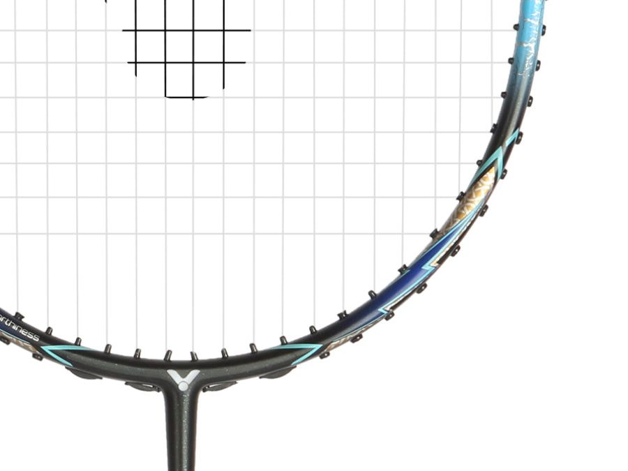 Thruster K MJOLNIR Limited Edition METALLIC M Badminton Racket - Professional Carbon Fiber Shuttlecock Racket for Advanced Players - Perfect for Tournaments & Training Sessions