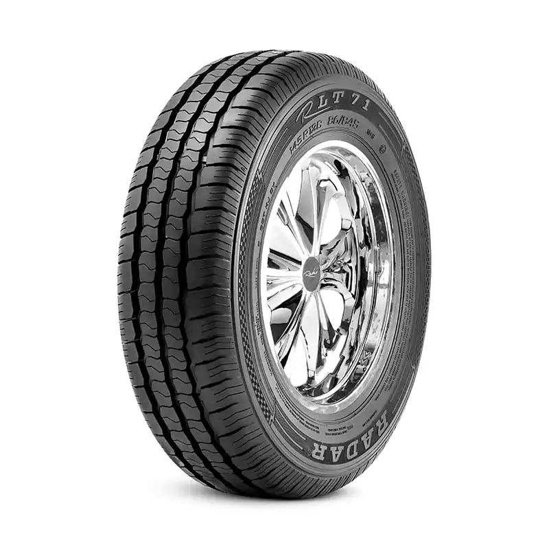 Radar RLT 71 185R14C Commercial Tire 102/100Q Load Rating - Durable Tires for Delivery Vans & Light Trucks