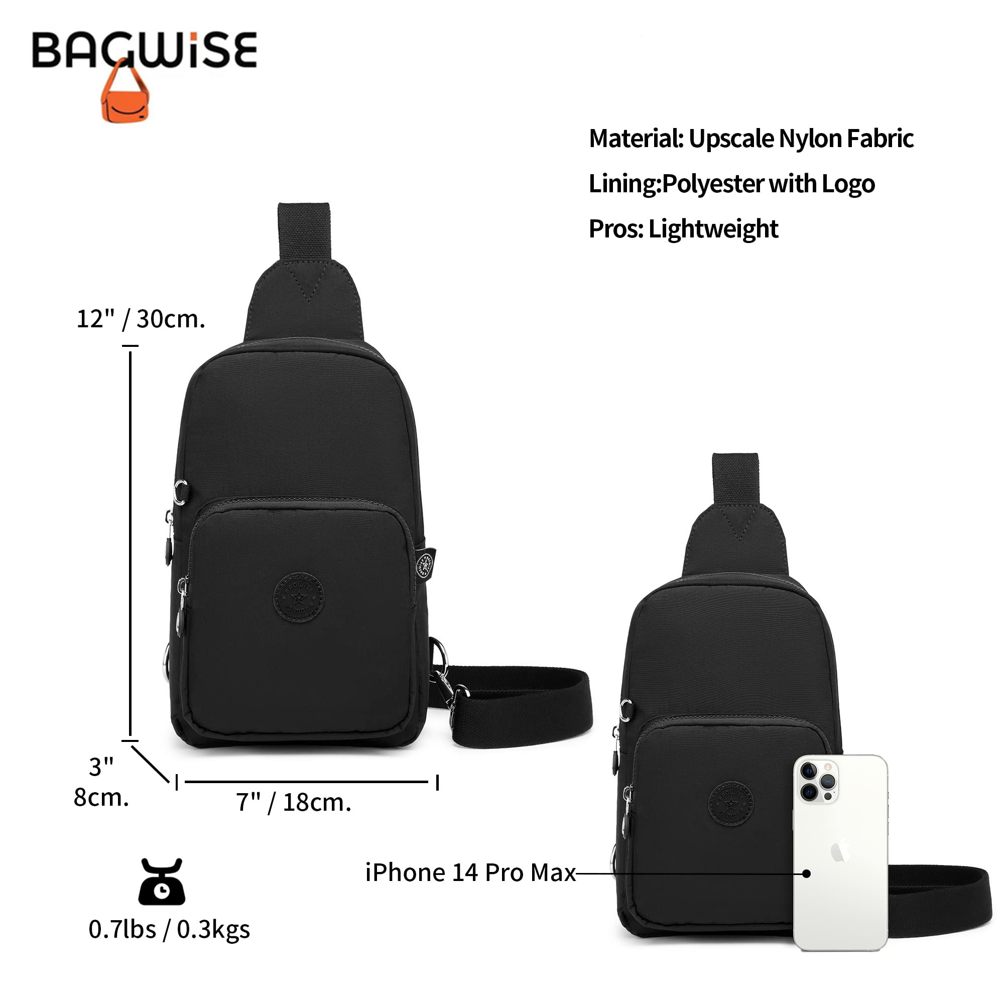 Stylish Crossbody Bags for Women & Men - Lightweight Unisex Sling Purse & Compact Backpack | Perfect for Travel, Shopping, and Everyday Use