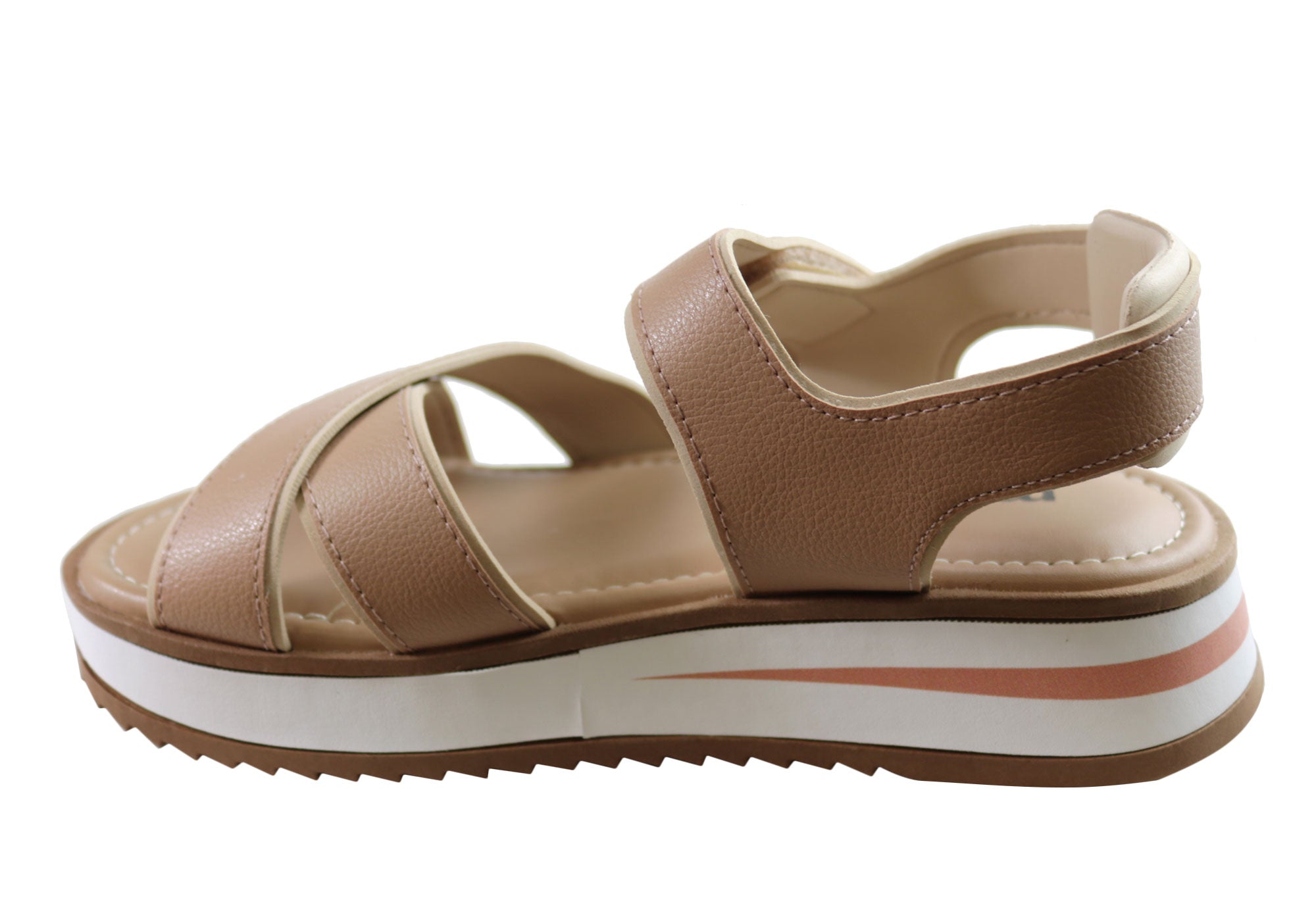 Moleca Popi Women's Comfortable Sandals - Brazilian Made Summer Beach Sandals for Walking, Travel & Casual Outfits