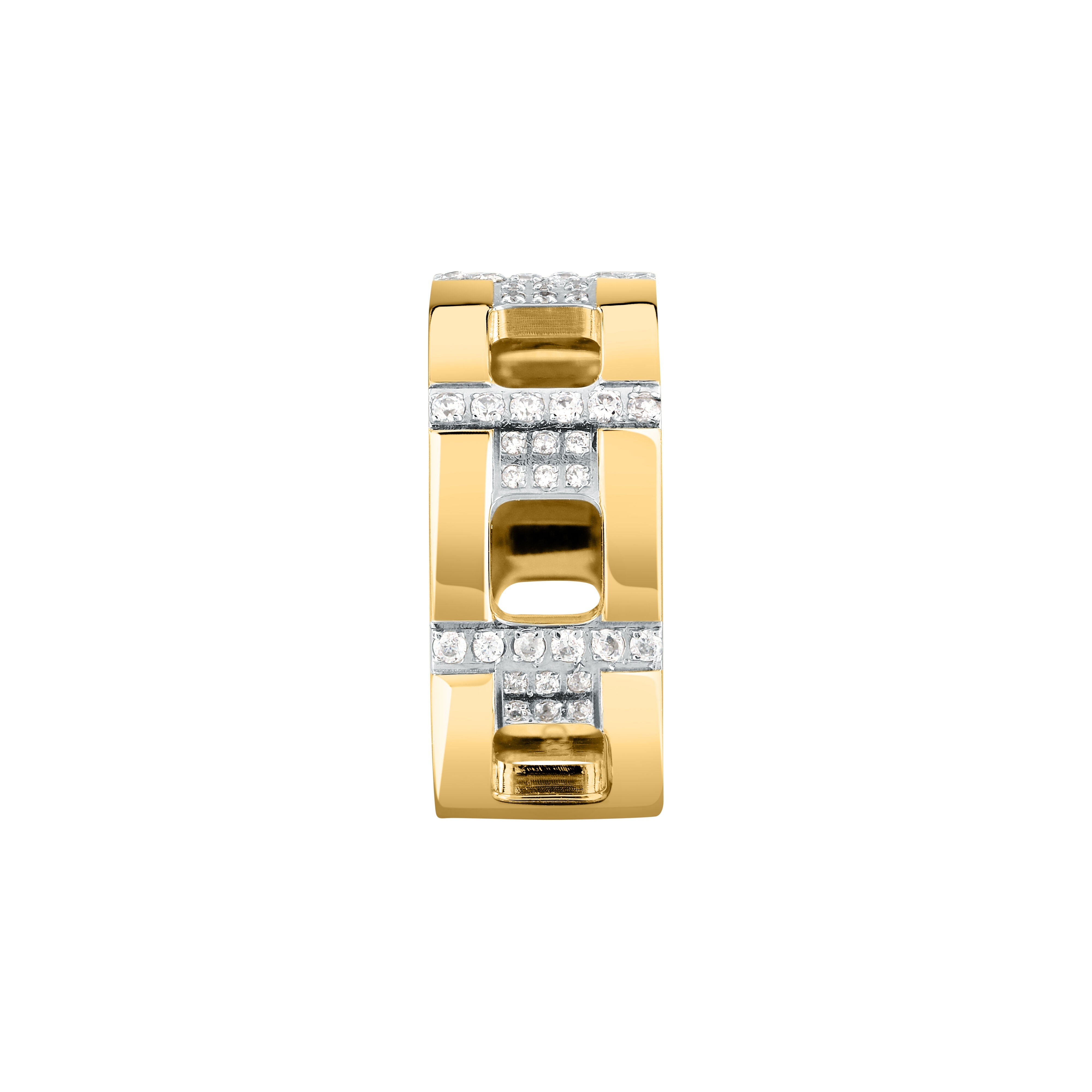 Trussardi T Logo ANELLO DONNA Women's Fashion Ring TJAXC38012 - Perfect for Parties, Gifts & Everyday Elegance
