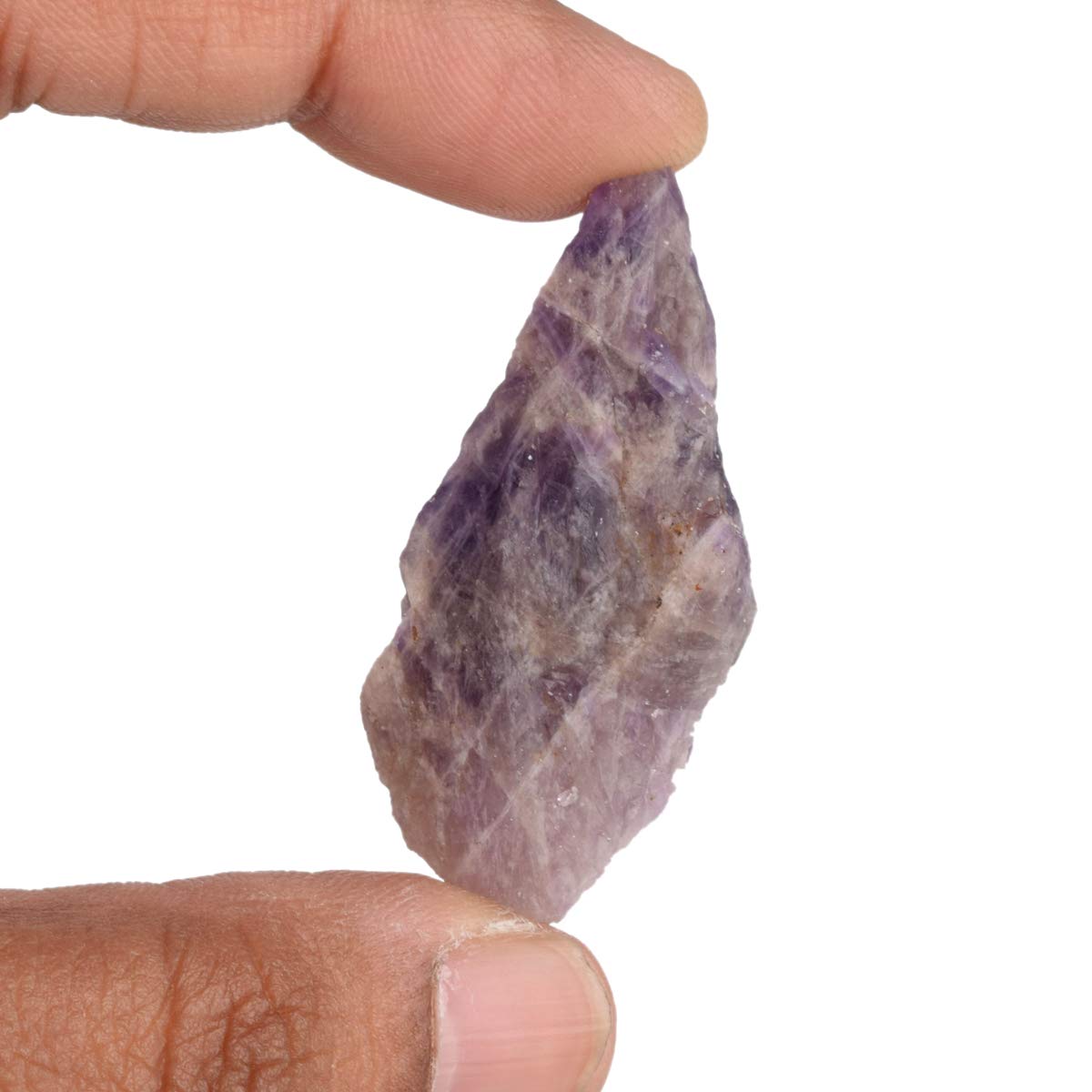 Natural Raw Violet Amethyst Crystal 84.00 Ct - Untreated Rough Loose Gemstone for Jewelry Making, Meditation & Healing Crystals Collection