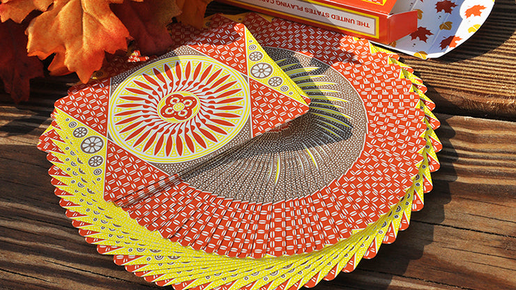 Tally Ho Autumn Circle Back Playing Cards - Premium Deck for Magic Tricks, Cardistry & Poker Games | Perfect for Collectors & Card Enthusiasts