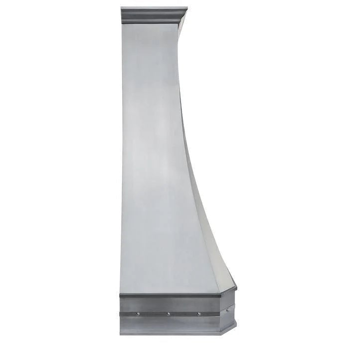 Handcrafted Brushed Stainless Steel Range Hood - Custom SINDA SRH3 C 3TR AMTR Model for Danielle | Premium Kitchen Ventilation for Modern Homes