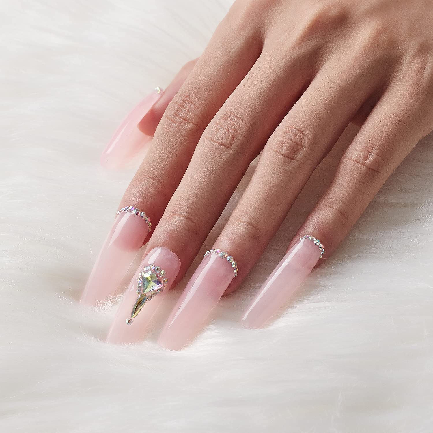 Makartt Light Pink Poly Nail Gel Kit - 50ML Nail Gel with Dehydrator & Primer Liquid for Professional Nail Art | Perfect for Salon, Home Manicures & DIY Nail Designs